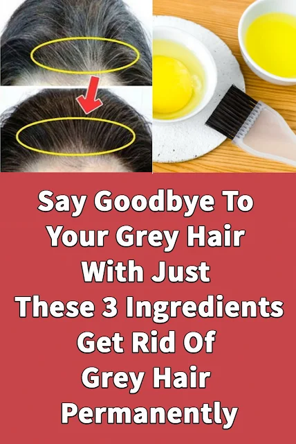 Say Goodbye To Gray Hair With This Powerful Ingredient