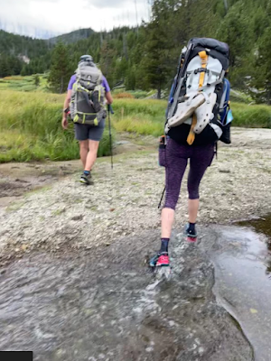 Creek crossing Yellowstone