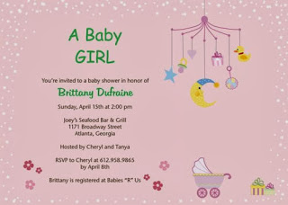 Baby Shower Invitations Etiquette