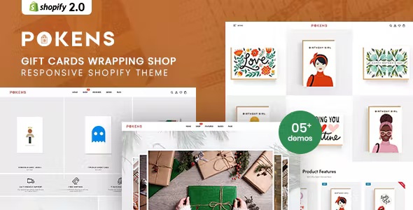 Best Gift Cards Wrapping Shop Shopify Theme