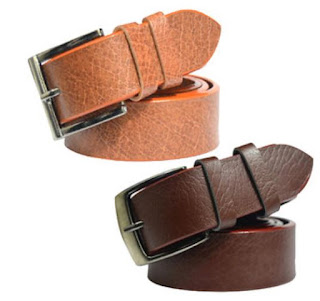  Ws deal non Leatherite brown needle pin point buckle formal belt