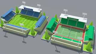 SimplePoly Stadium Kit Low Poly Models Assets