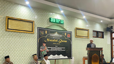 Ramadhan Penuh Berkah, Kodim 1702/JWY Memperingati Nuzulul Qur’an 1444 H/2023 M
