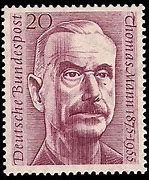 Thomas Mann Briefmarke 1956