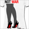 high heels shoes t-shirt