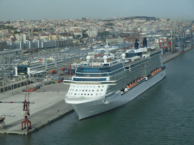 Equinox Celebrity on Sergio Cruises  Lisboa Com Quatro Navios De Cruzeiros