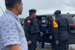 Polda Papua Backup Pengamanan Ricky Ham Pagawak (RHP) Hingga Diberangkatkan ke Jakarta