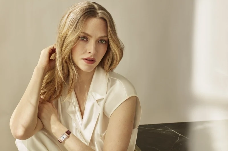 Amanda Seyfried for Jaeger-LeCoultre Reverso Watch. Photo: Alique