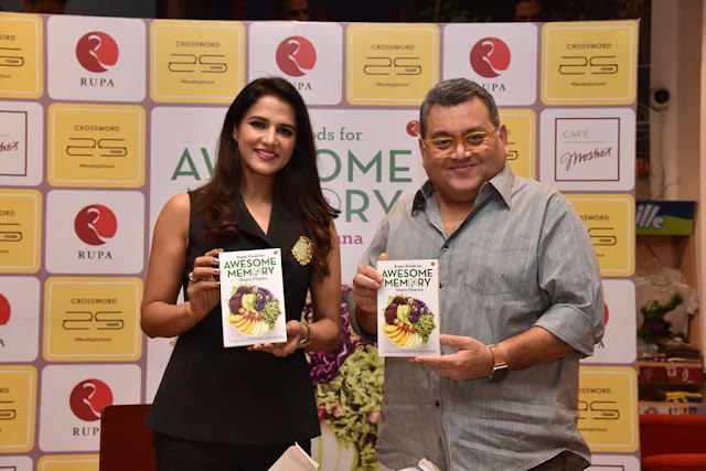 News : The book, Super Foods for Awesome Memory written by MasterChef Shipra Khanna, launched at Crossword Mumbai