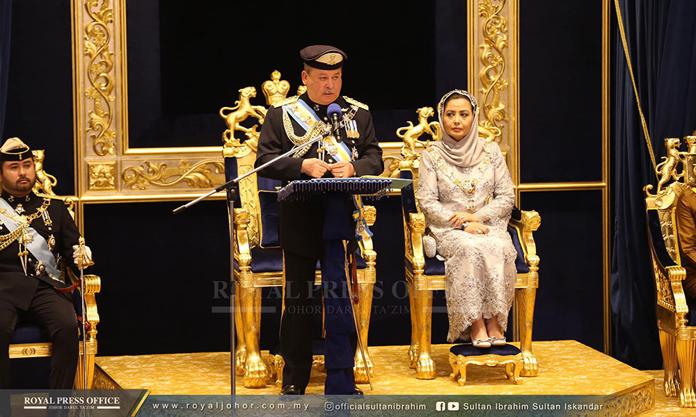 Sultan Johor: Sertai Statut Rom bercanggah Perlembagaan ...