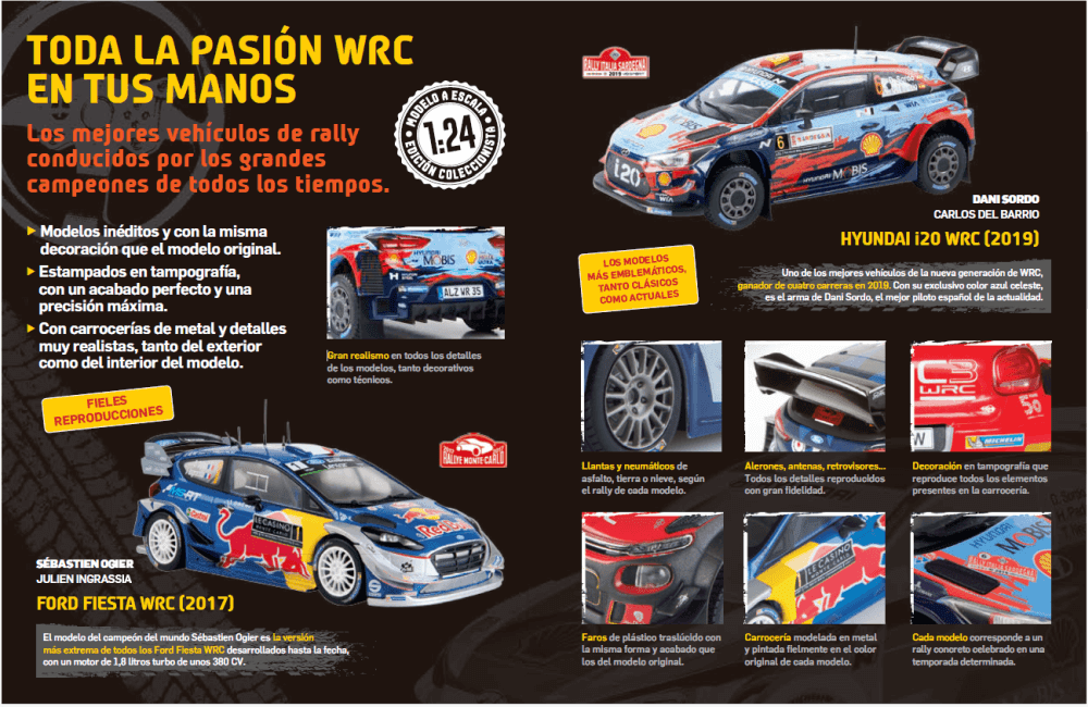 coleccion wrc rally 1:43 mexico