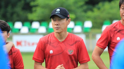Pertahanan lini Belakang Timnas Indonesia U-23 Runtuh, Shin Tae Yong Tetap Optimis