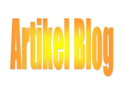 Cara Membuat Artikel Pada Blog