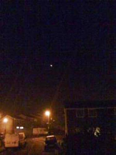 Ufo Described As Blue Laser Like Ring