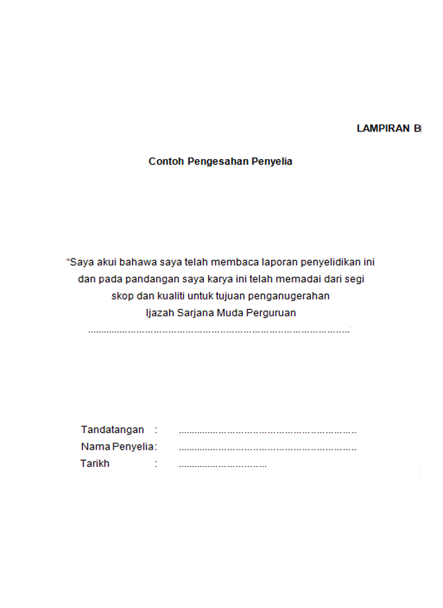 Hamparan Seni Panduan Menjilid Laporan Penyelidikan Tindakan