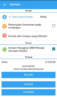 BBM Mod Official 2.13.0.26 Apk Terbaru Gratis 2016