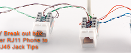 RJ11 Phone to RJ45 Jack