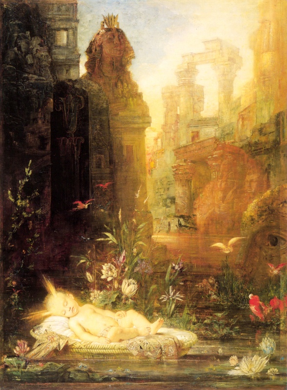 moreau moses paintings