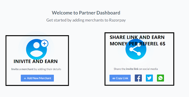 SHARE LINK AND EARN REFEREL