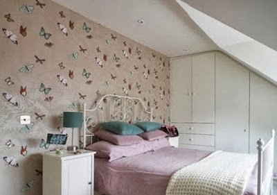  Wallpaper  Dinding  Kamar Tidur Gambar Rumah Idaman