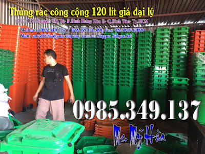 thùng rác-120l-rẻ