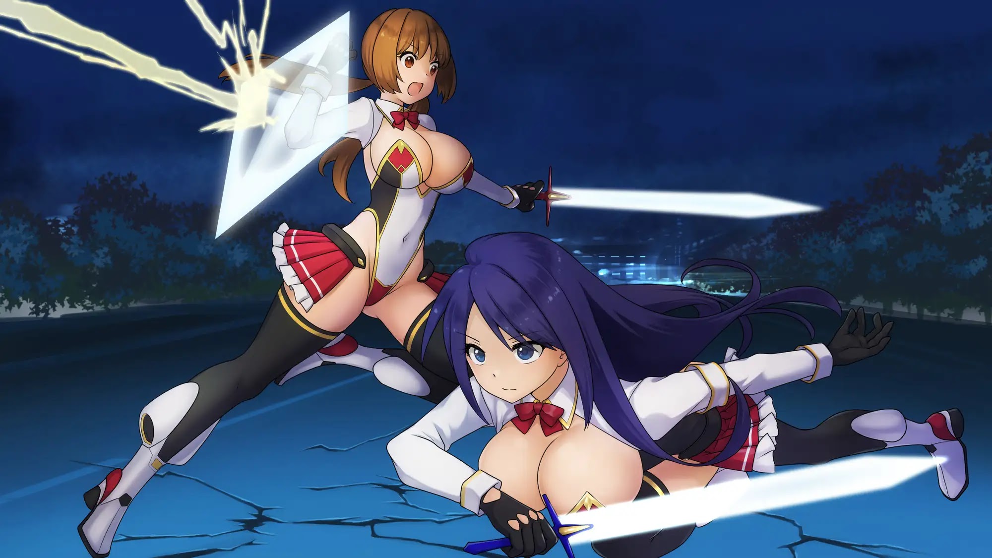 [RJ01234868] 電脳戦姫リファインナイツ～正義を溶かす淫乱管理～