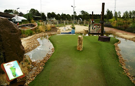 Photo of Mr Mulligan's Pirate Golf course at the Abbey Hill Golf Centre in Milton Keynes, Buckinghamshire