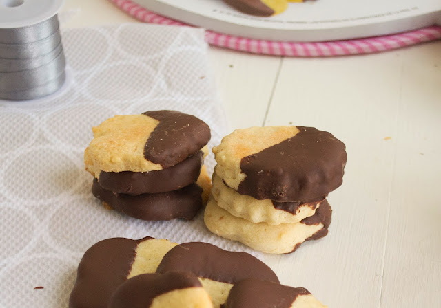 !Galletas de naranja y chocolate para Fin de Año!