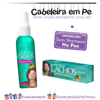 Banho de Cachos e Texturizador Cachos Supremos - Hair Fly (Liberados para No Poo)