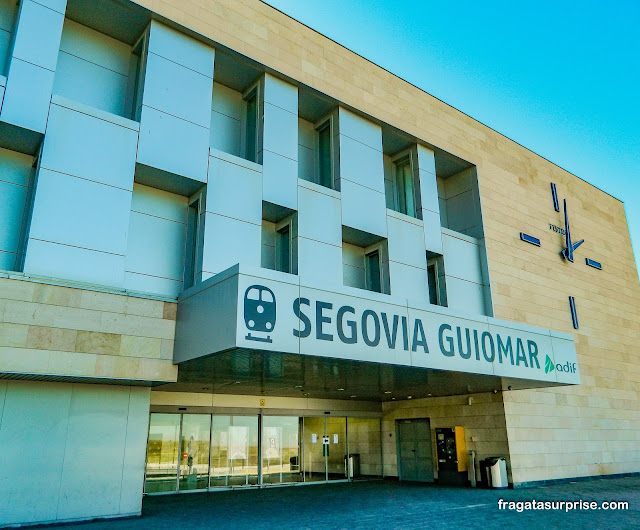 Estação de trens Segóvia-Guiomar, Espanha