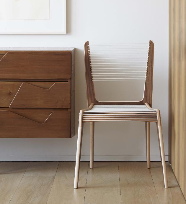 Cord Chair by Jacques Guillon re-issued