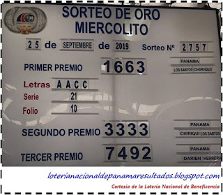 resultados-sorteo-miercoles-25-de-septiembre-2019-loteria-nacional-de-panama-tablero-oficial