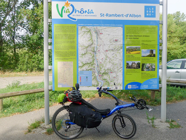 De Paris à Narbonne en vélo, ViaRhôna