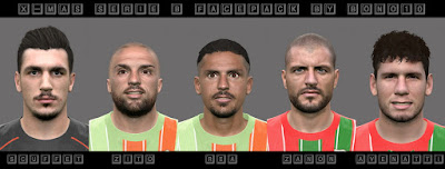 PES 2016 Christmas Serie B Facepack by Bono10