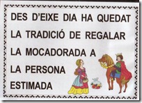 mocadorà 6 infantil castell