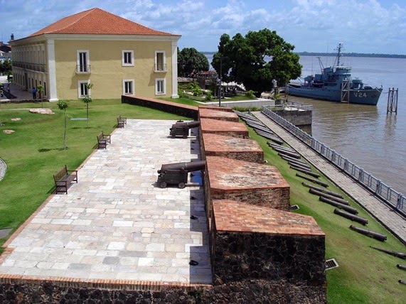 Forte do Presépio - Belém do Parà, fonte: Portal Amazonia