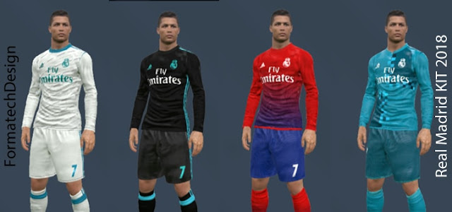 Real Madrid 2018 Kit - PES 2017 - PATCH PES | New Patch ...
