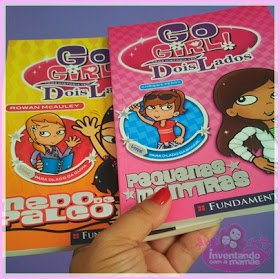 Livros coleção Dois Lados Go Girl