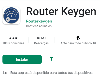 robar wifi con router keygen