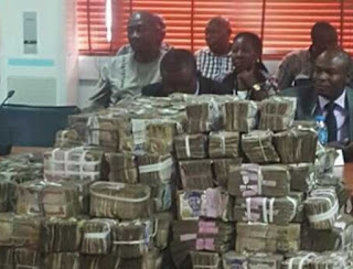 Rivers Rerun: See Photos Of N111m Gov. Wike's Bribe Recovered From INEC Officials