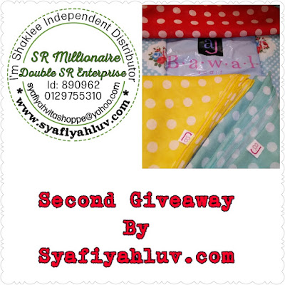  GIVEAWAY 2015 SYAFIYAHLUV.COM