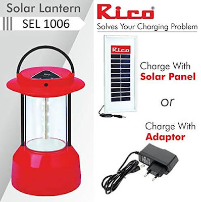 Rico LED Solar Emergency Lantern Light | Solar Emergency Light