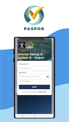 Aplikasi permohonan paspor terbaru