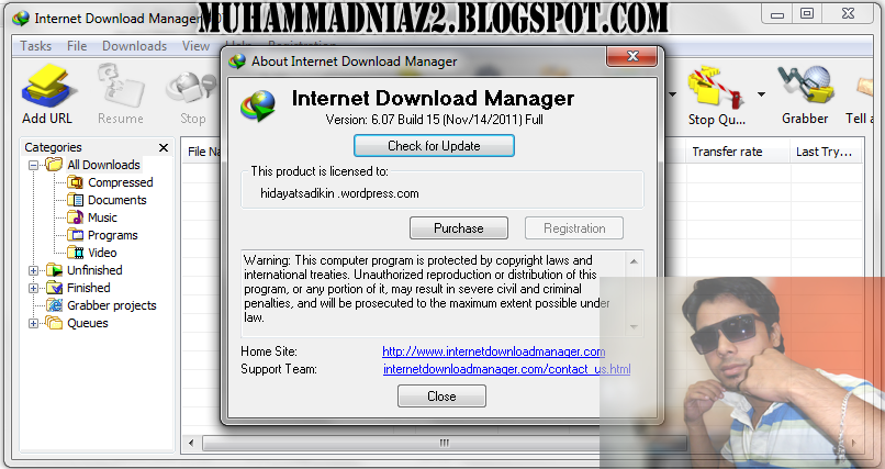 Internet Download Manager 6.07 Build 7 Full Version