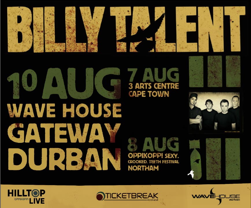 billy talent poster