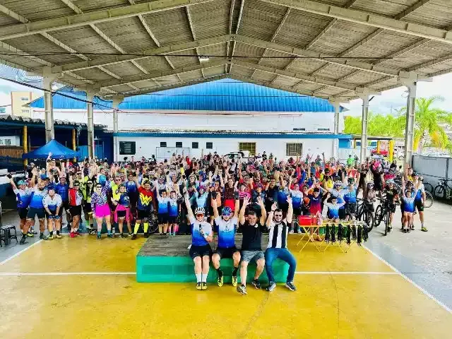 Mais de 250 ciclistas do Vale do Ribeira participam do 1 Passeio Ciclístico de Sete Barras