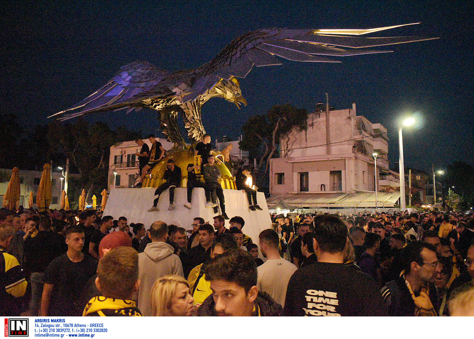 Ταξίδεψαν από την Ξάνθη στην Αθήνα για τη φιέστα της ΑΕΚ