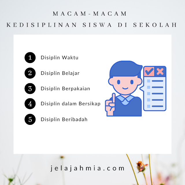 Macam-macam Kedisiplinan Siswa di Sekolah