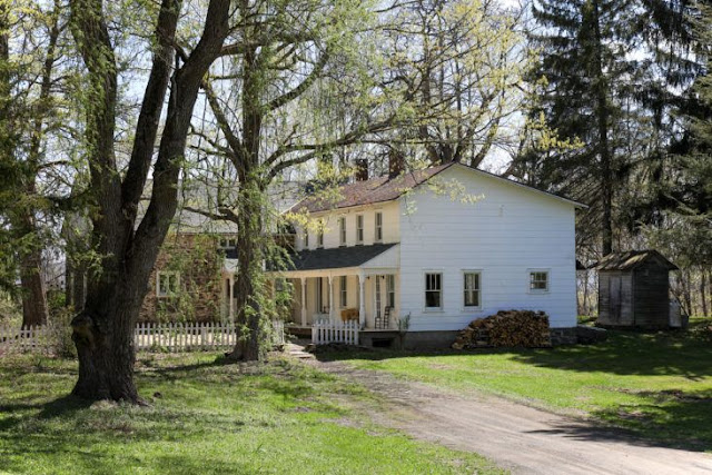 Hudson Valley 18th century stone farmhouse - found on Hello Lovely Studio