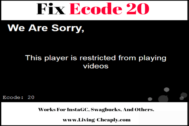  "this player is restricted from playing videos" 